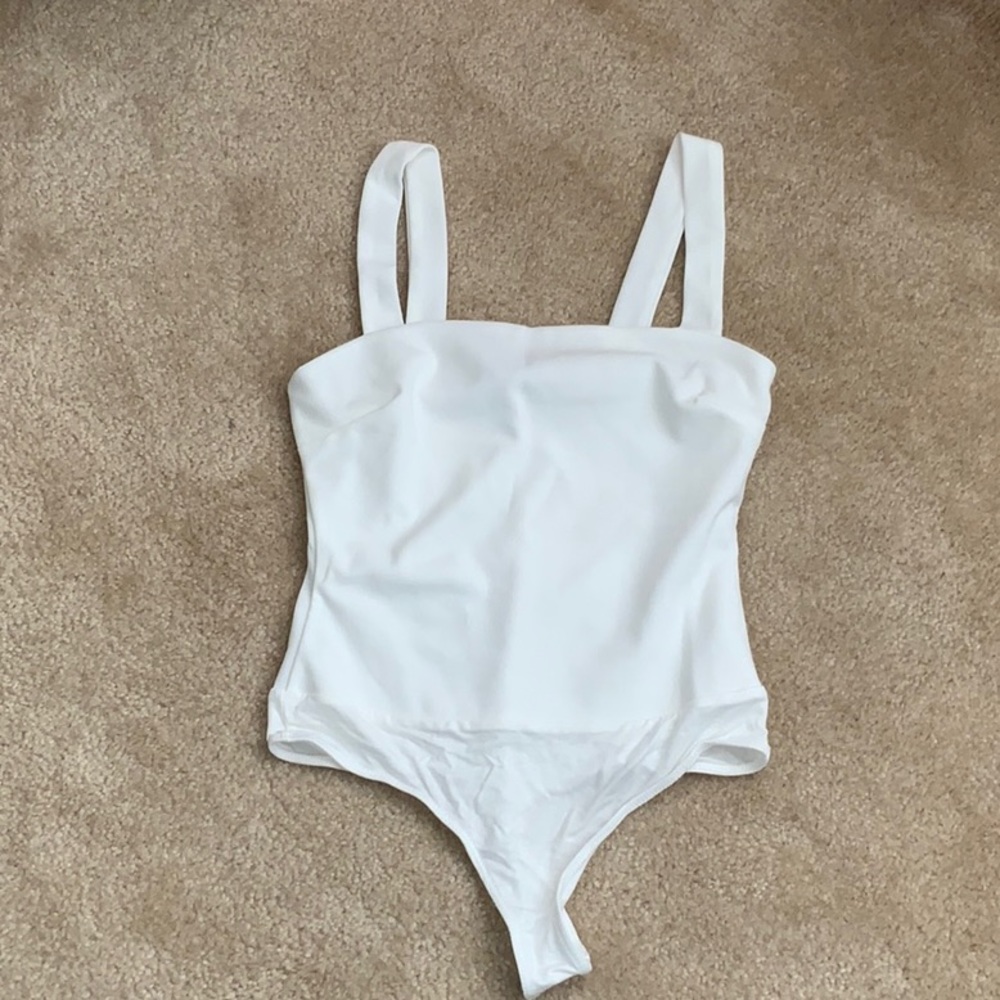 Elegant White Women's Bodysuit